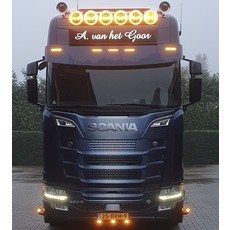 Scania Scania NextGen LED-Sonnenblendenlampe Weiß/Bernsteingelb
