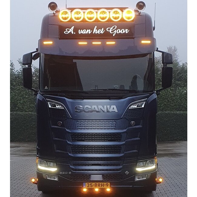 Scania NextGen LED sunvisor lamp White/Amber