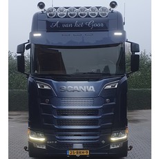 Scania Scania Nextgen, LED-solskyddslampa, vit/orange