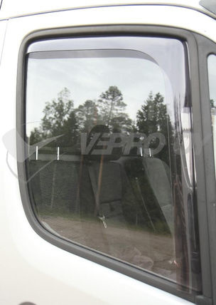 Déflecteurs D'Air Pour Mercedes-Benz Sprinter 2019-2026 Van - 2 Pièces - Protection Soleil & Pluie - Installation Facile