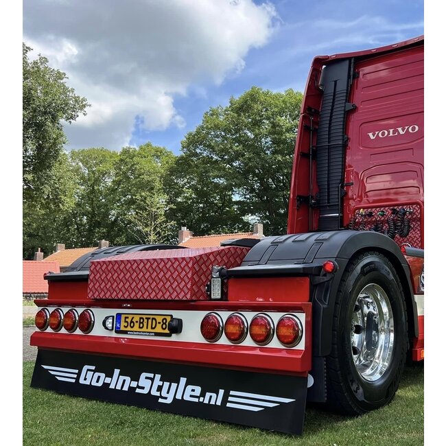 GIS stænklap 250x33cm