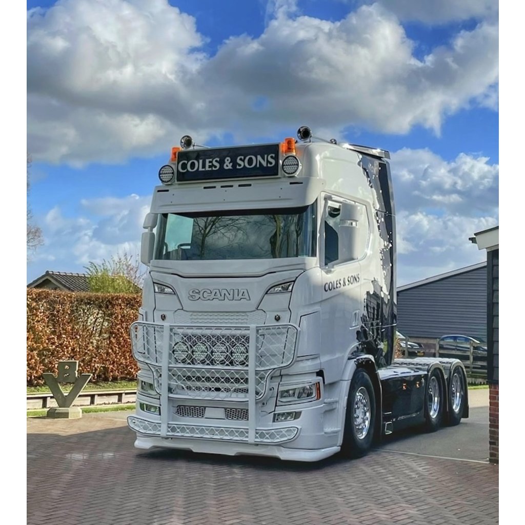 Coles Custom Coles Custom nedre forrudeskærm Scania NextGen