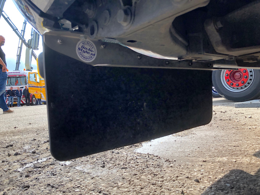 Turbo Truckparts RVS Spatlapsteunen DAF XF Euro 6