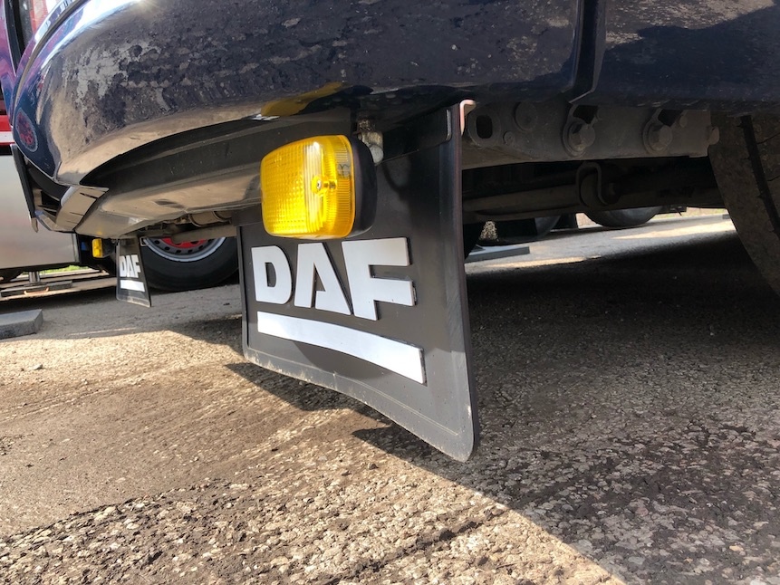 Turbo Truckparts RVS Spatlapsteunen DAF XF Euro 6