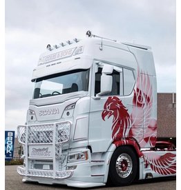Coles Custom Coles Custom Sonnenblende Scania NG Flying Griffin – Flach