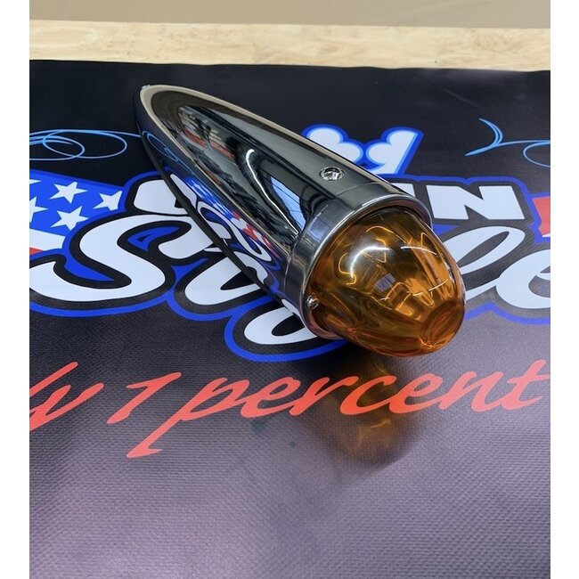 Glas till Torpedtoppljus, orange