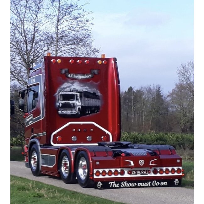 Polyester backplate Scania Nextgen S