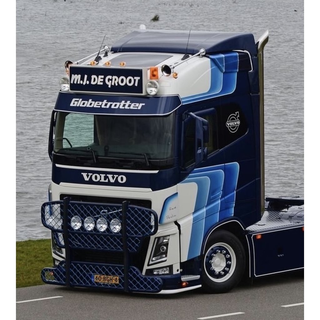 Visière Volvo FH5 et FH4 XXL 43 cm, accessoire compatible Casquette