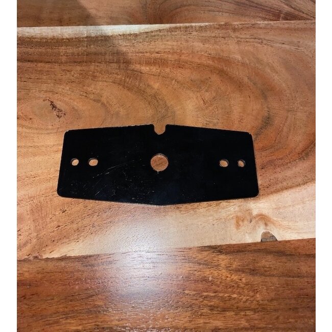 Bakplatta av plast för dubbellampa