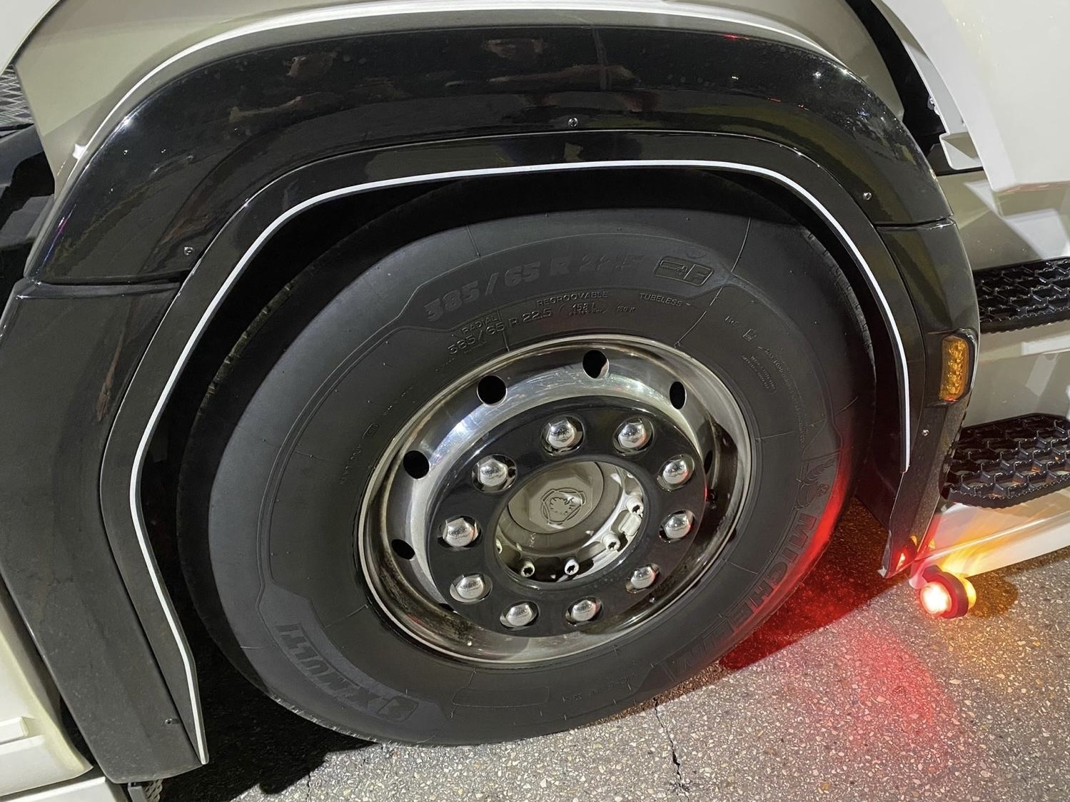 Spatbord verlenger voor Scania NG (set)