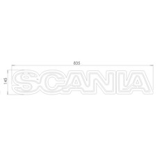 Scania Oplyst Scania-emblem