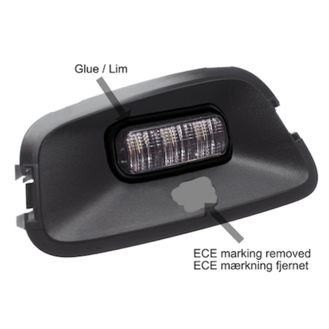 Orange top position light Volvo FH4/FH5 (set)