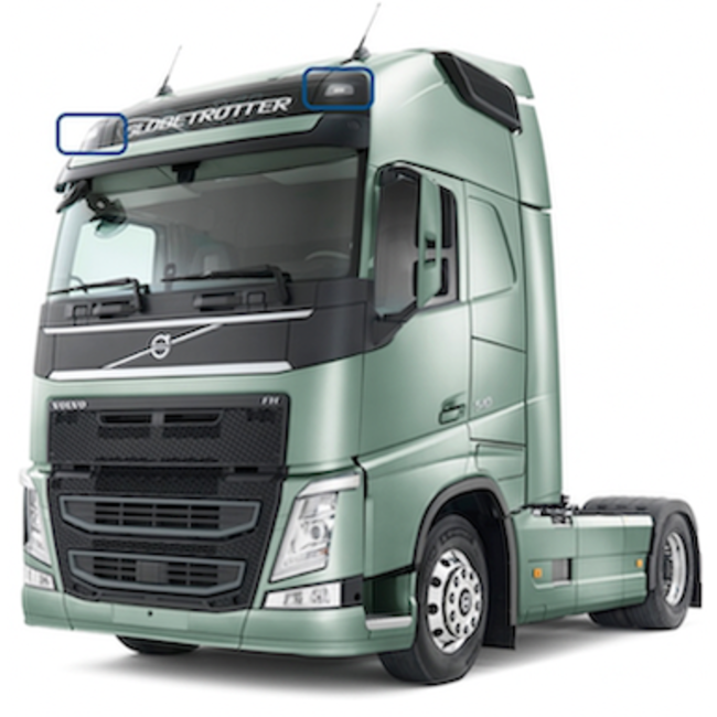 Feu de position supérieur orange Volvo FH4/FH5 (lot)