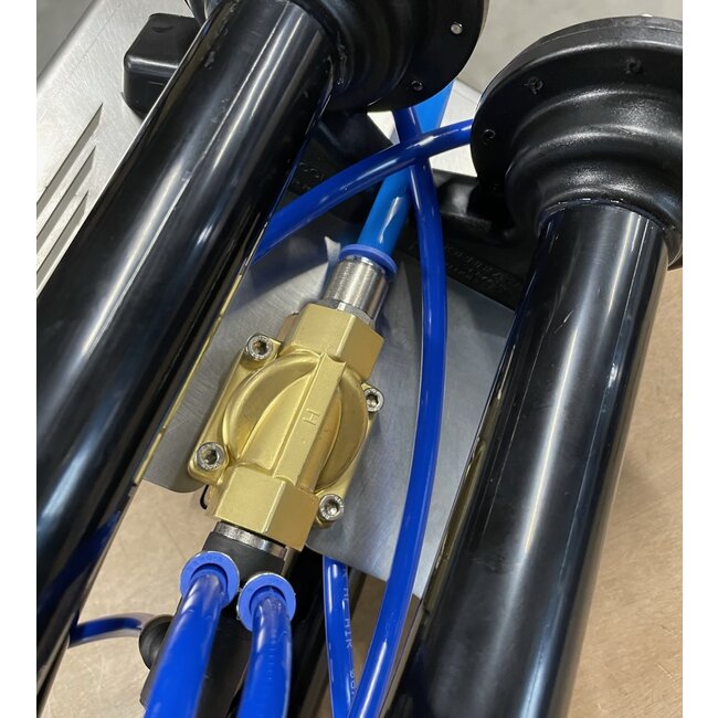 Support inoxydable pour klaxon « Trainhorn » Hornblasters Shocker XL.