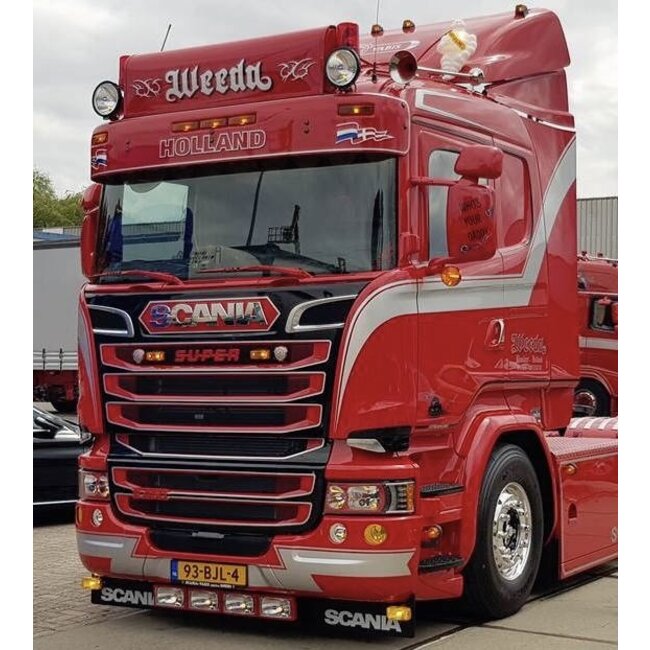 Nedking - 95 cm - rustfrit lufthorn