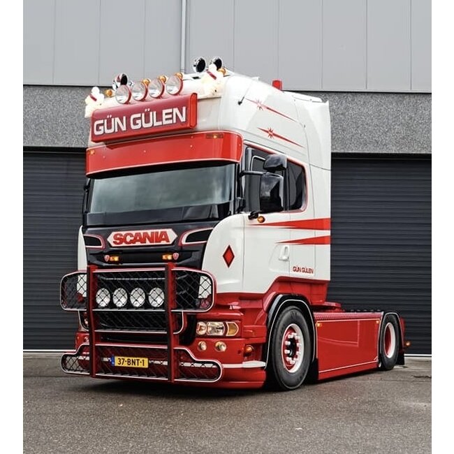 Spoiler sous pare-chocs avant CP Tuning pour pare-chocs bas Scania R - 3 parties