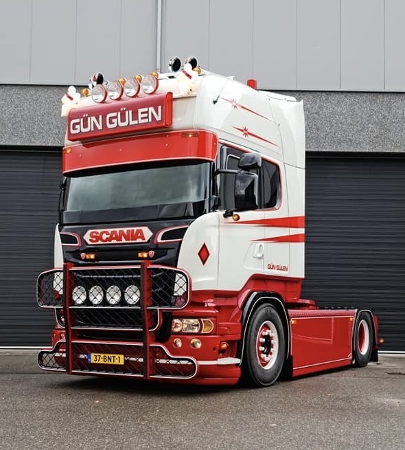 CP Tuning CP tuning Onderspoiler voor Scania R lage bumper