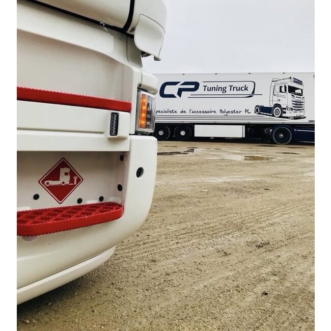 Unterer Spoiler für Scania R niedrige Stoßstange - 3 Teile