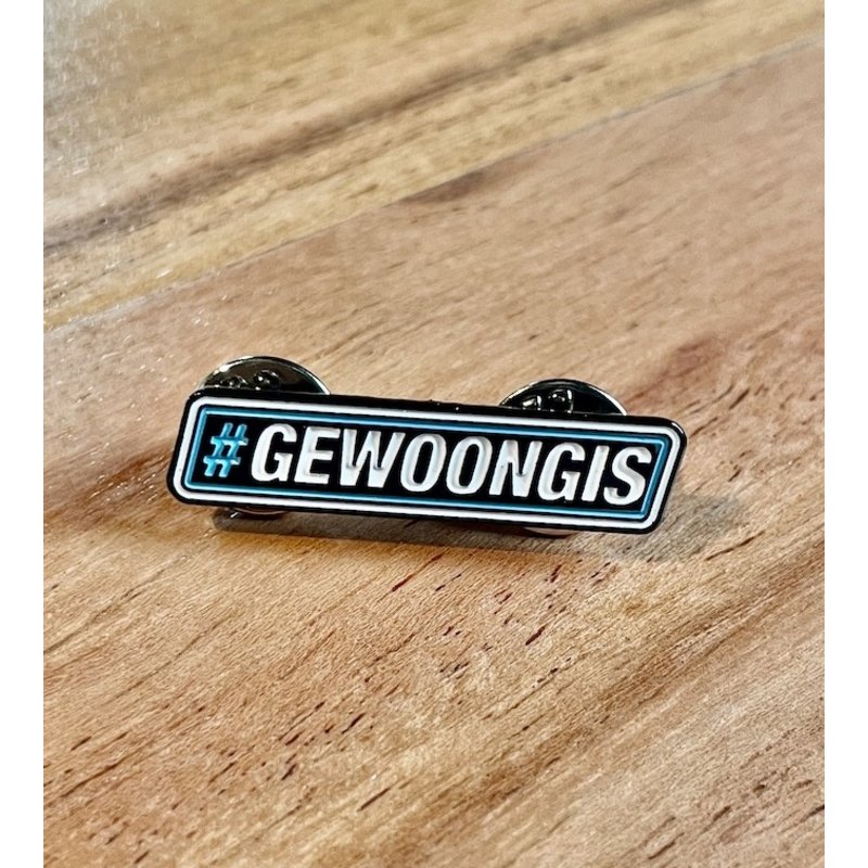 GIS #GEWOONGIS-pin