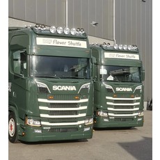 Satnordic LED-lysskilt 180 x 30 til Scania Nextgen Highline