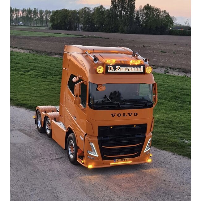 Rampe gyrophare orange en différentes tailles