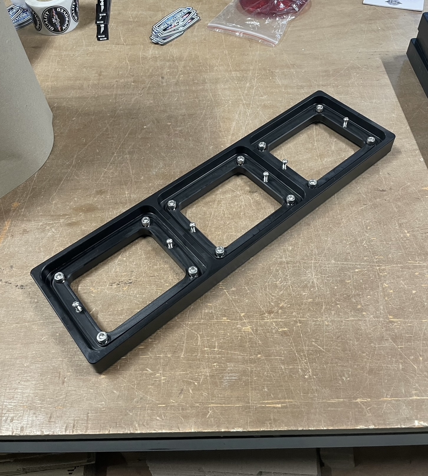 Omnius slim taillight Frame voor 3x LED achterlichten