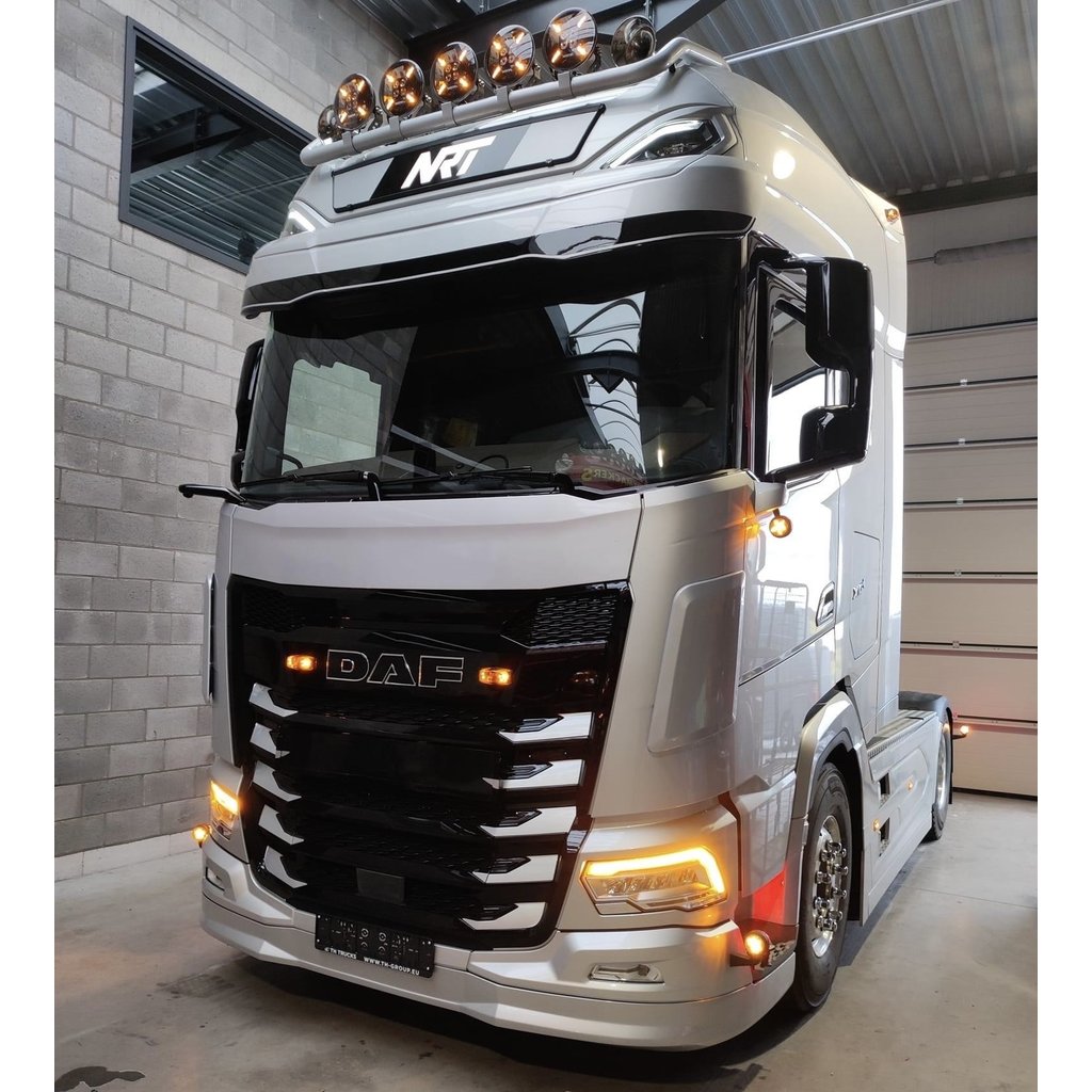 Amber LED Daytime running lights for the Daf XF and CF Euro6 