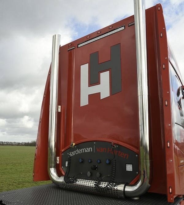 Glatte Rückwand für Volvo FH4