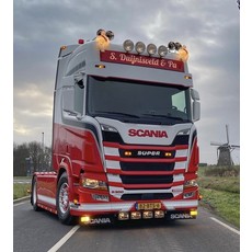 Satnordic Enseigne lumineuse lisse 180 x 30 cm pour Scania Nextgen Highline