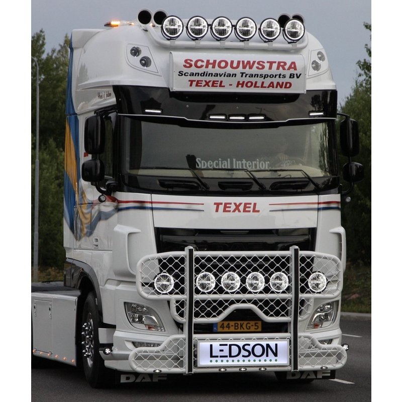 Kelsa Barre de toit Kelsa DAF XF Super Space Cab avec câblage