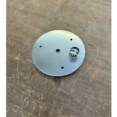 GIS Monteringsplade Trux Bar 150 mm rustfrit stål
