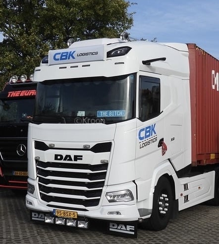 GIS RVS Verstralersteun voor DAF XF, XG, XG+