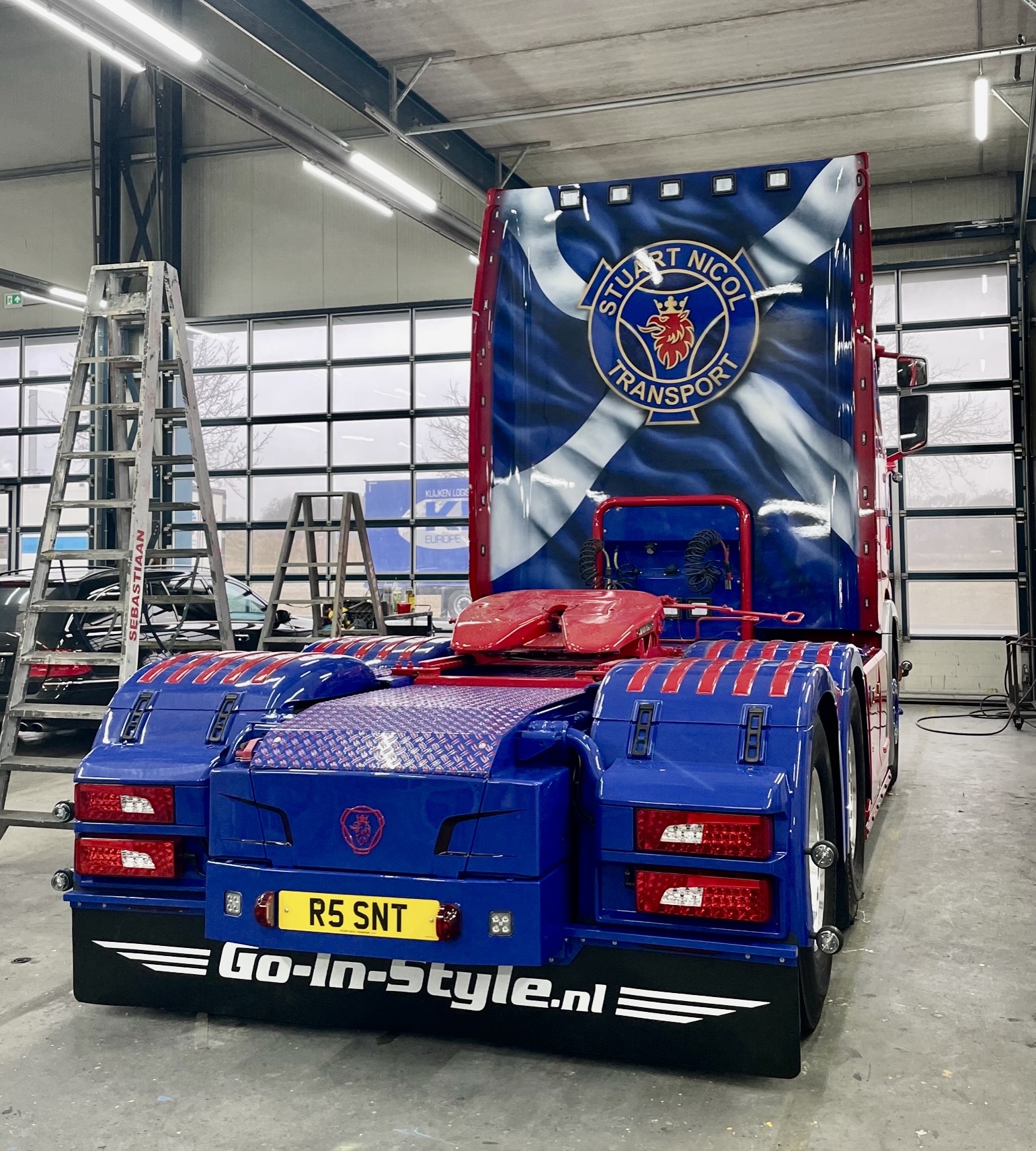 Achterwand voor Scania Nextgen S