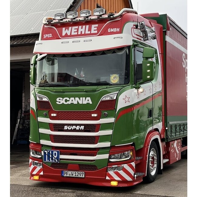 Osłona przeciwsłoneczna Fox Parts Scania okrągła 35 cm