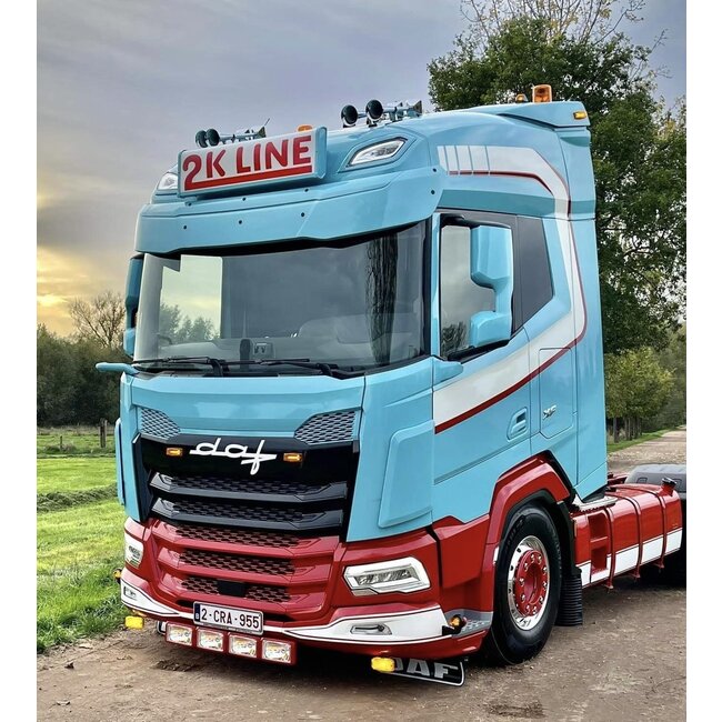 Solarguard Sunvisor DAF XF / XG zonder steunen