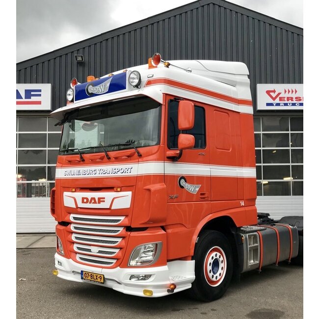 Engelskt solskydd, DAF XF Space Cab