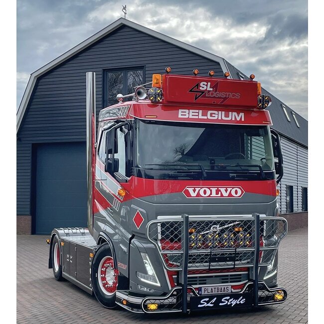 Klaxon Nedking en laiton 95 cm