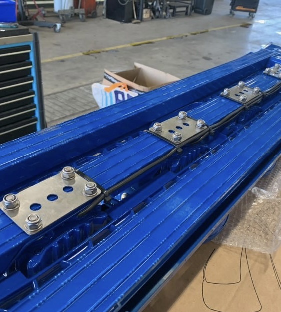 Verstralersteun voor grill- of dak montage