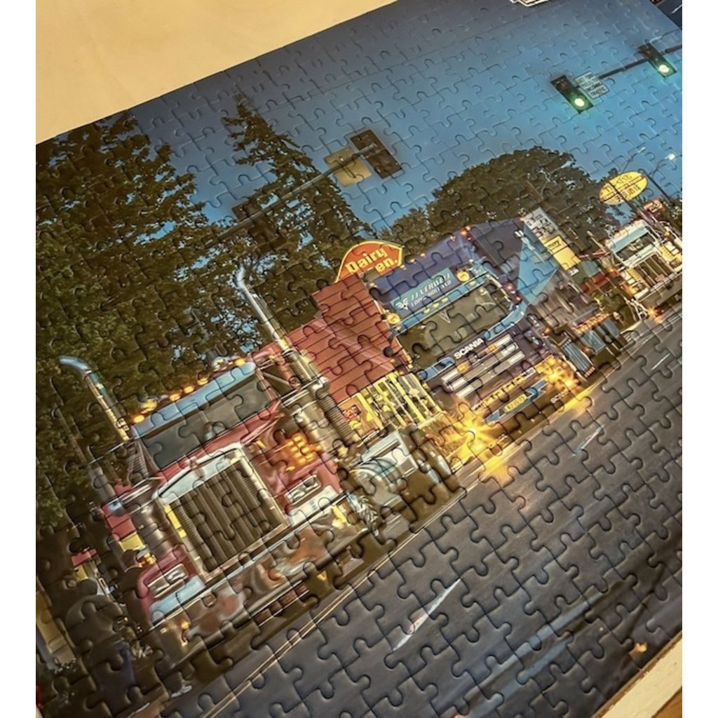 GIS Puzzle with 500 pieces