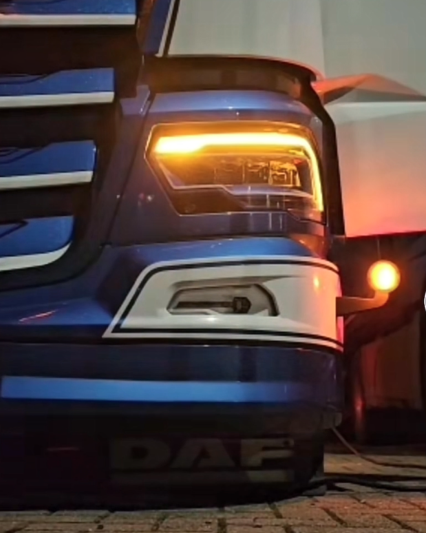 Switchable Daytime running lights DAF NG - Amber and white