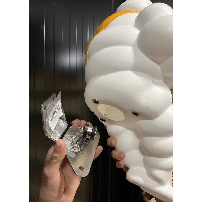 Turbo Truckparts RVS Michelinpop Stoel met fitting