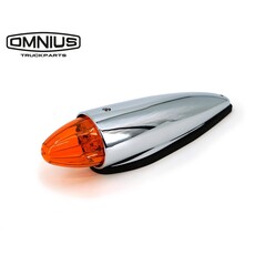 Omnius Torpedlampa, LED vit eller orange lins
