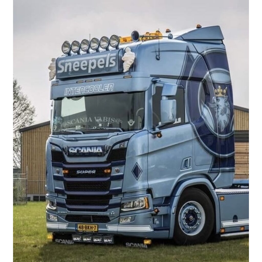 Turbo Truckparts Turbo Truckparts Rustfrit stål Michelin støtte Aerosign lyskasse (sæt)