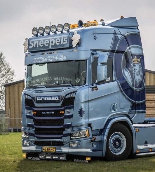 Turbo Truckparts TTP Stainless steel Michelin support Aerosign light box (set)