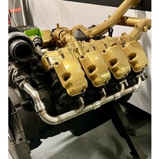 FKM Garage FKM Garage Rustfri udstødningsmanifold til Scania 16 liters V8 Euro 3/4/5