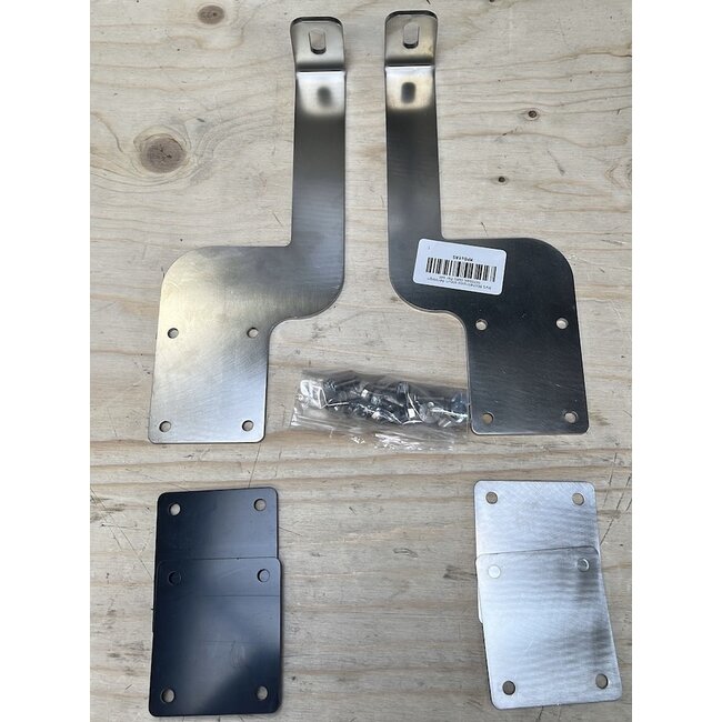 Turbo Truckparts Stainless steel Michelin support Aerosign light box (set)