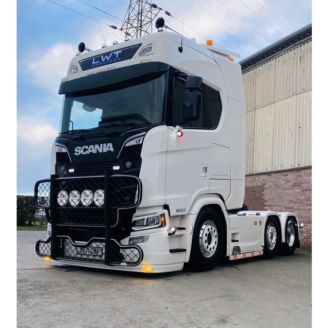 Spojler pod zderzak Solarguard Scania NG niski zderzak + lampy Talmu