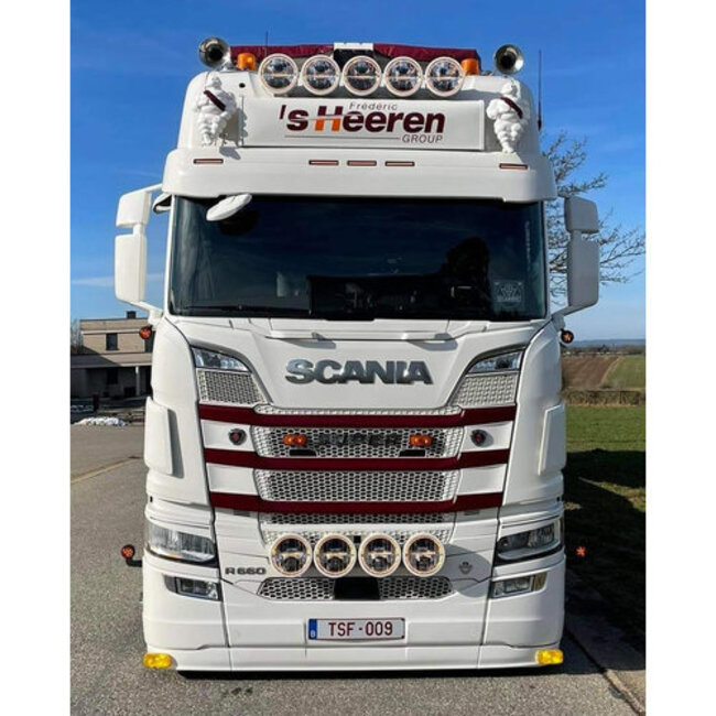 Solarguard Spoilerlippe Scania NG niedrige Stoßstange type 5