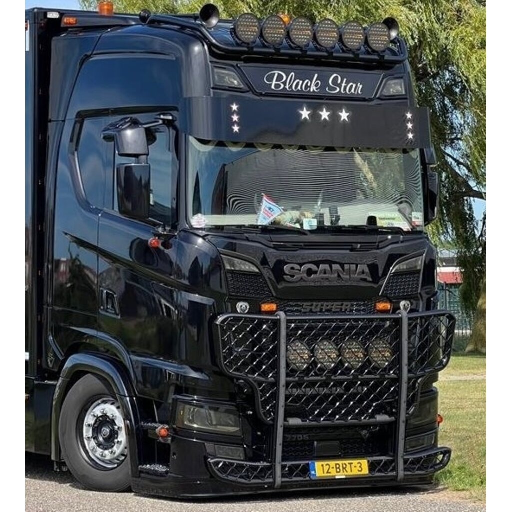 Solarguard Spoilerlippe Scania NG hohe Stoßstange + Talmus 