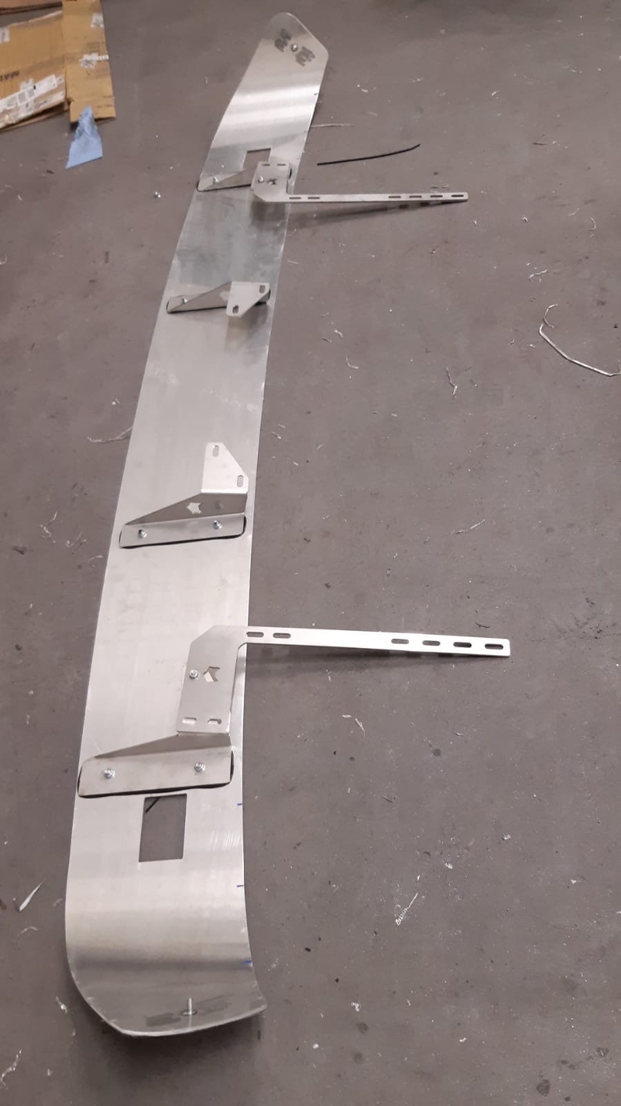 Lightboard brackets (set) DAF XF SC